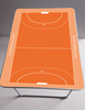 Groot Coachbord tafel Handbal 80 x 60 x 70 cm