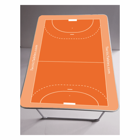 Groot Coachbord tafel Handbal 80 x 60 x 70 cm